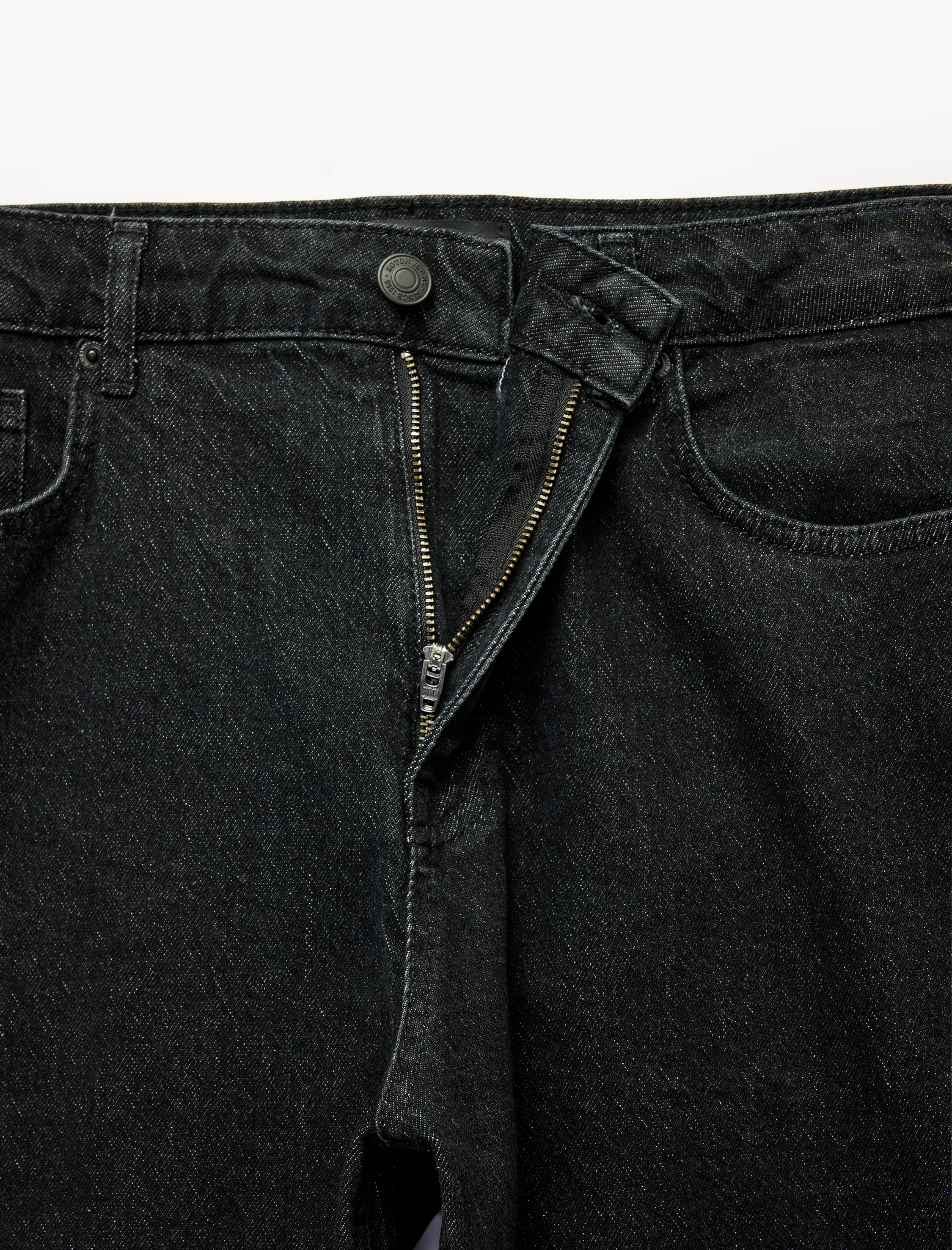   Normal Bel Pamuklu 5 Cepli Tapered Fit Jean Pantolon