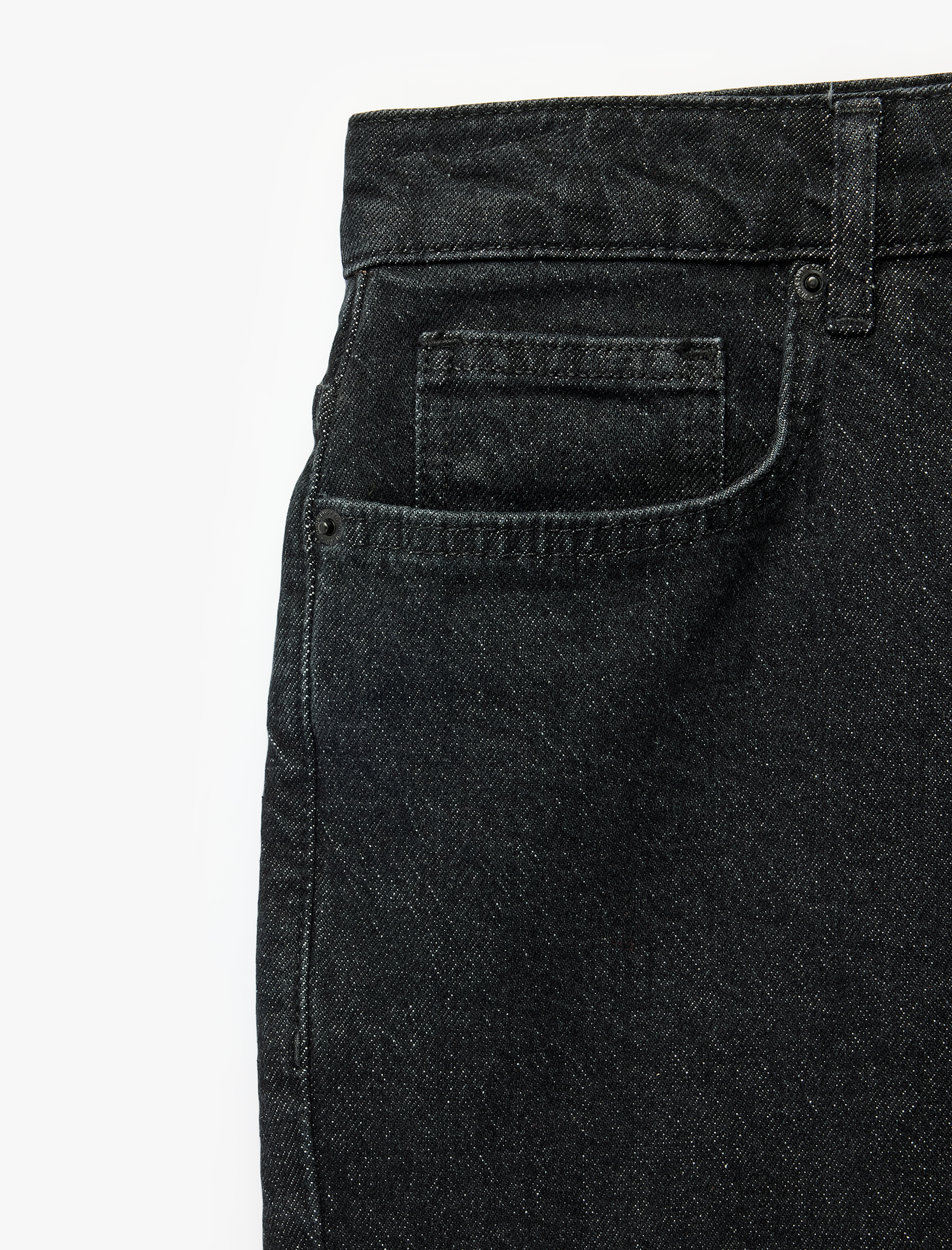   Normal Bel Pamuklu 5 Cepli Tapered Fit Jean Pantolon