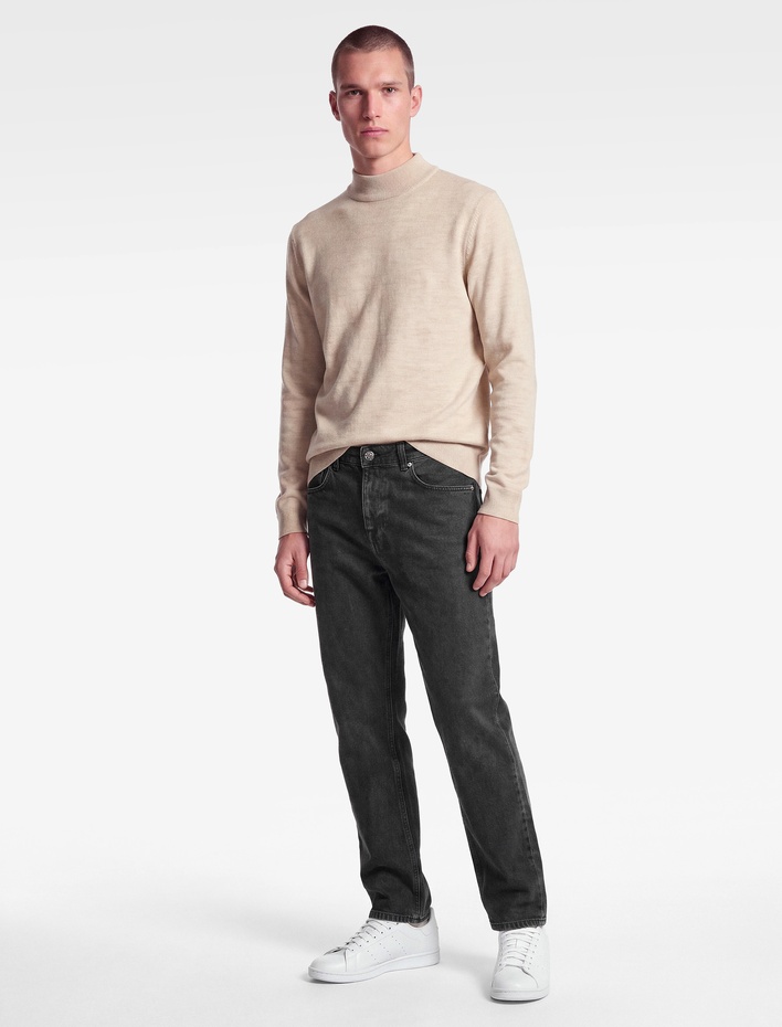  Normal Bel Beş Cepli Pamuklu Straight Fit Jean Pantolon