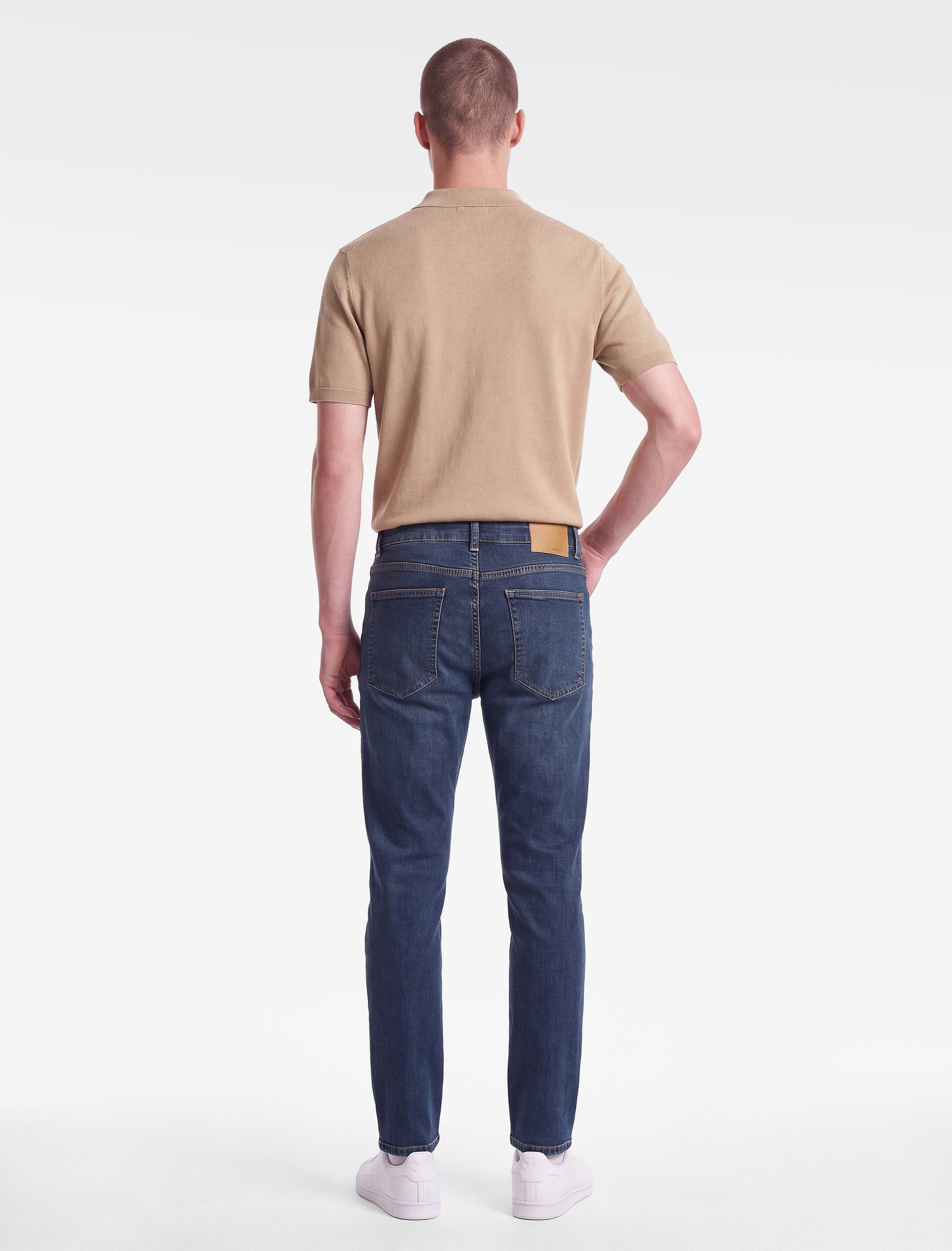   Normal Bel Cepli Pamuklu Slim Fit Jean Pantolon - Brad Jean