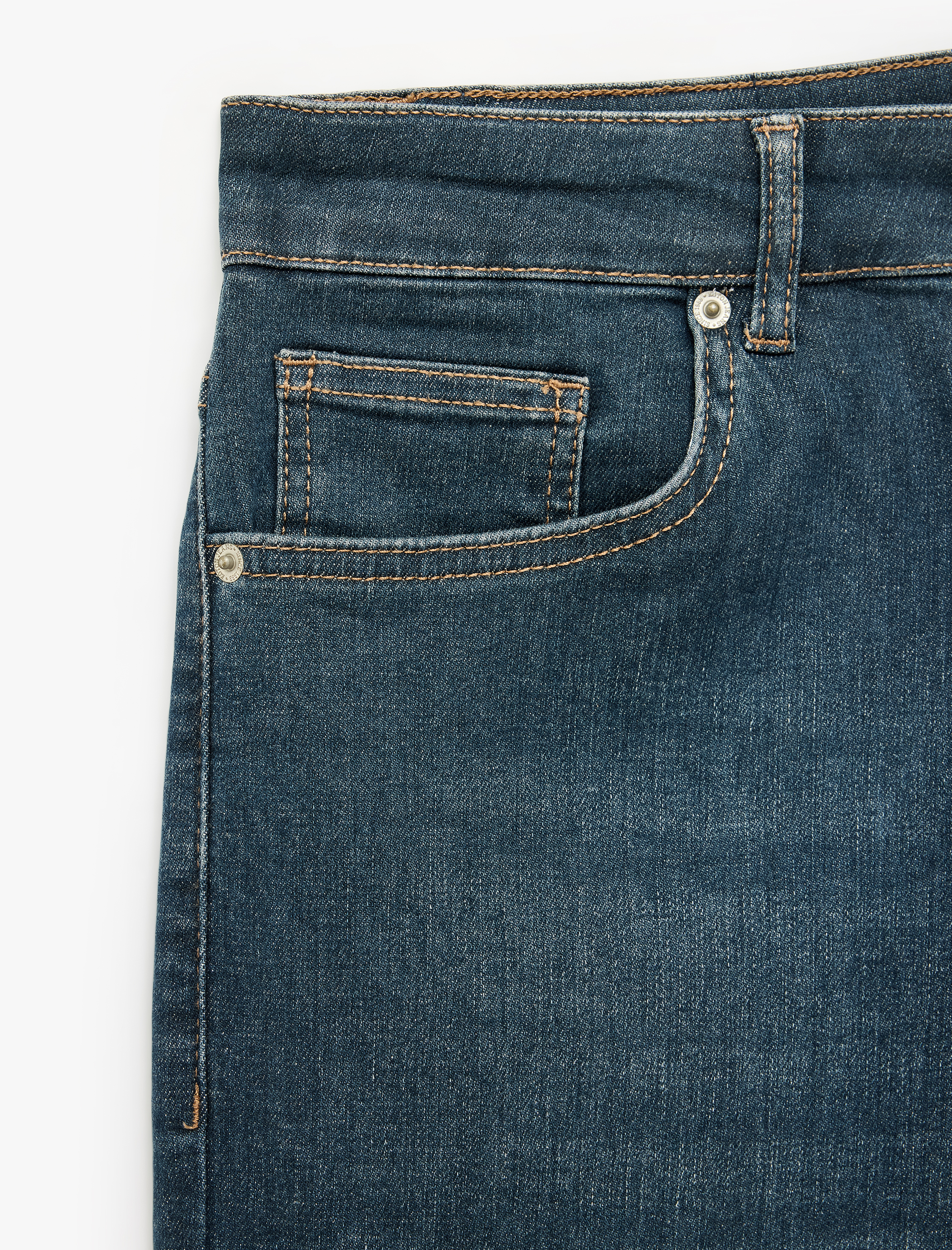   Normal Bel Cepli Pamuklu Slim Fit Jean Pantolon - Brad Jean