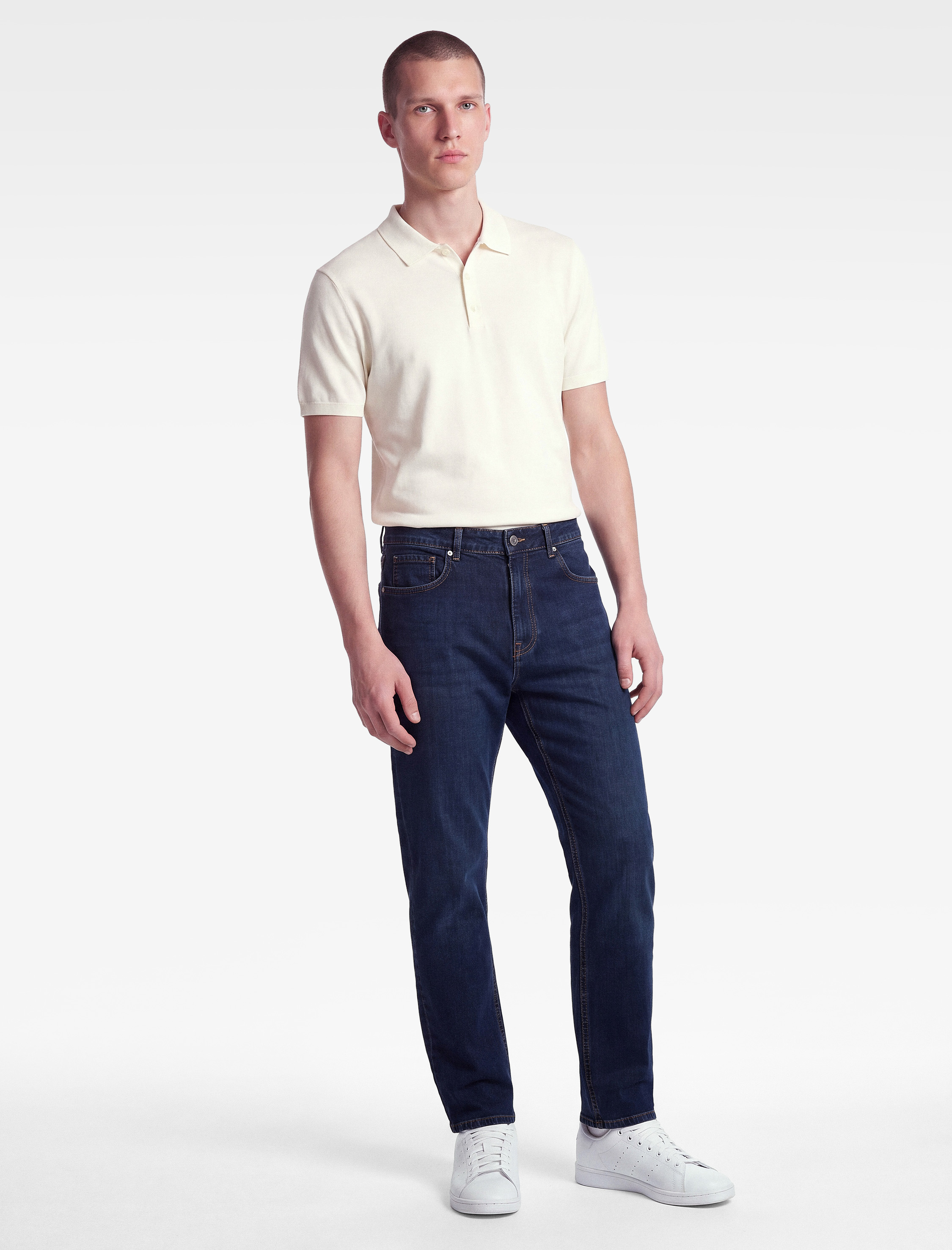   Pamuklu 5 Cepli Slim Fit Jean Pantolon - Brad Jean