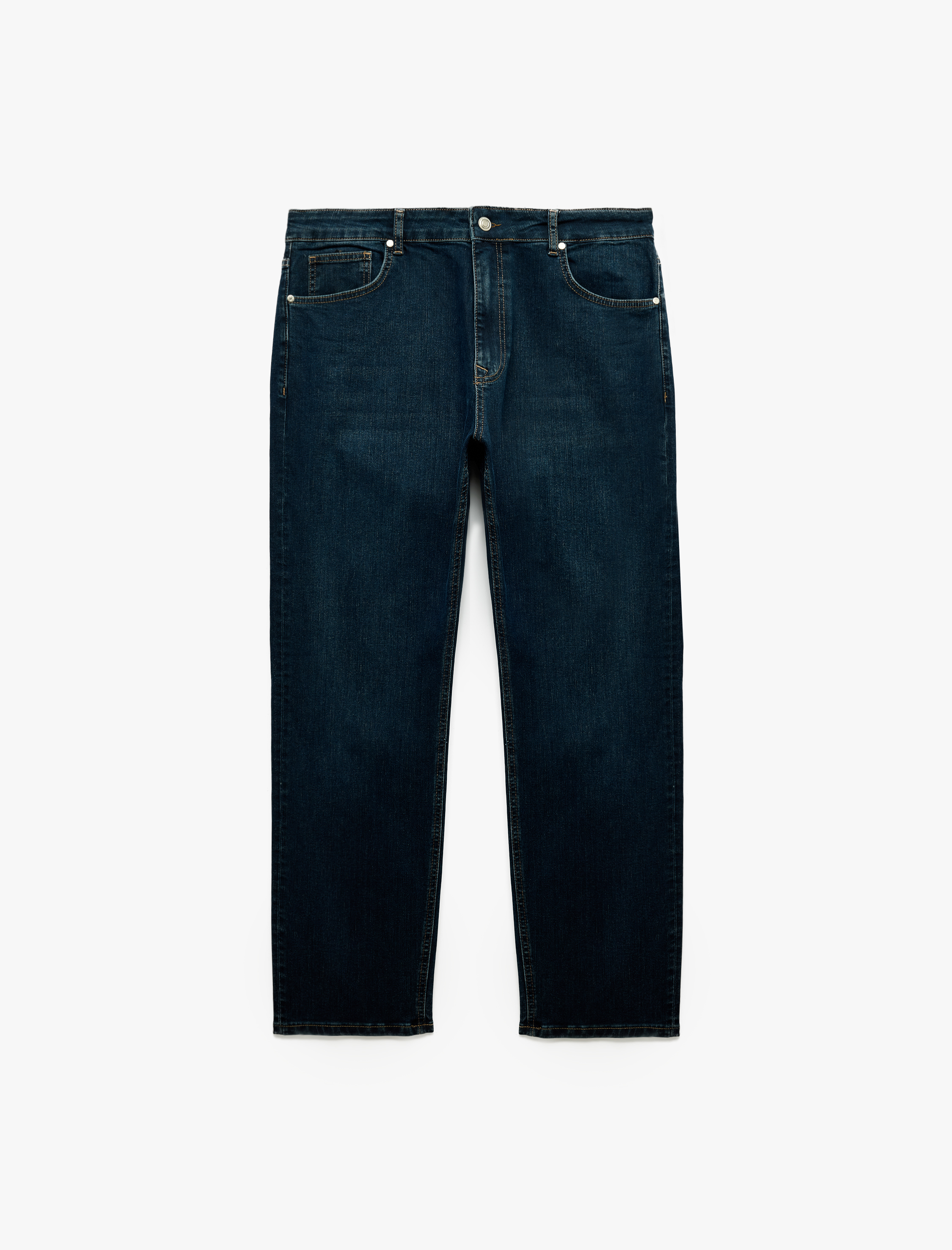   Pamuklu 5 Cepli Slim Fit Jean Pantolon - Brad Jean