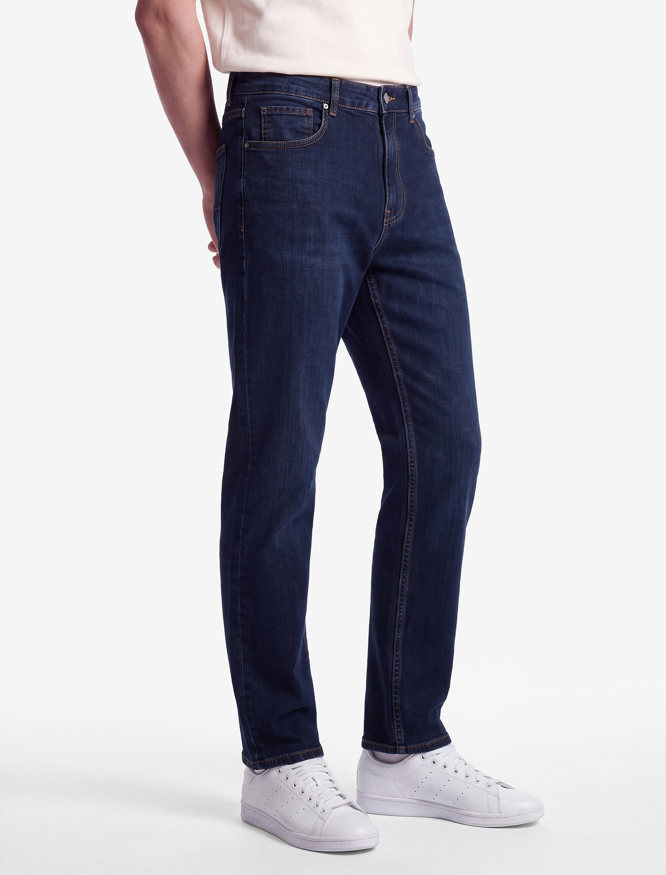   Pamuklu 5 Cepli Slim Fit Jean Pantolon - Brad Jean