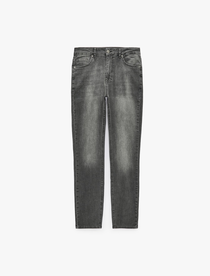  Normal Bel Cepli Skinny Fit Jean Pantolon - Michael Jean