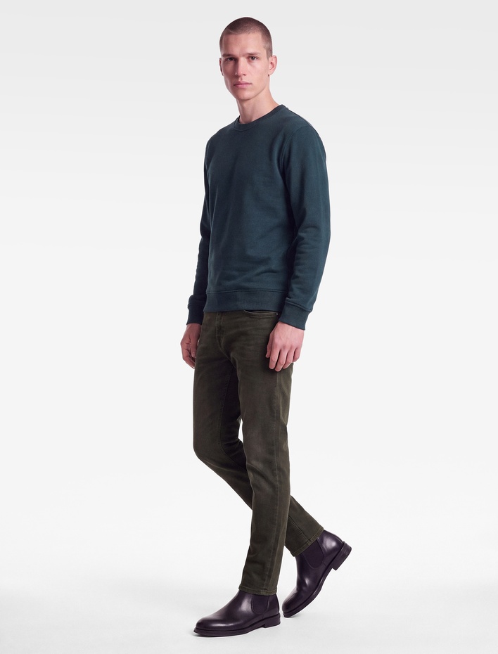  Pamuklu 5 Cepli Normal Bel Slim Fit Jean Pantolon - Brad Jean