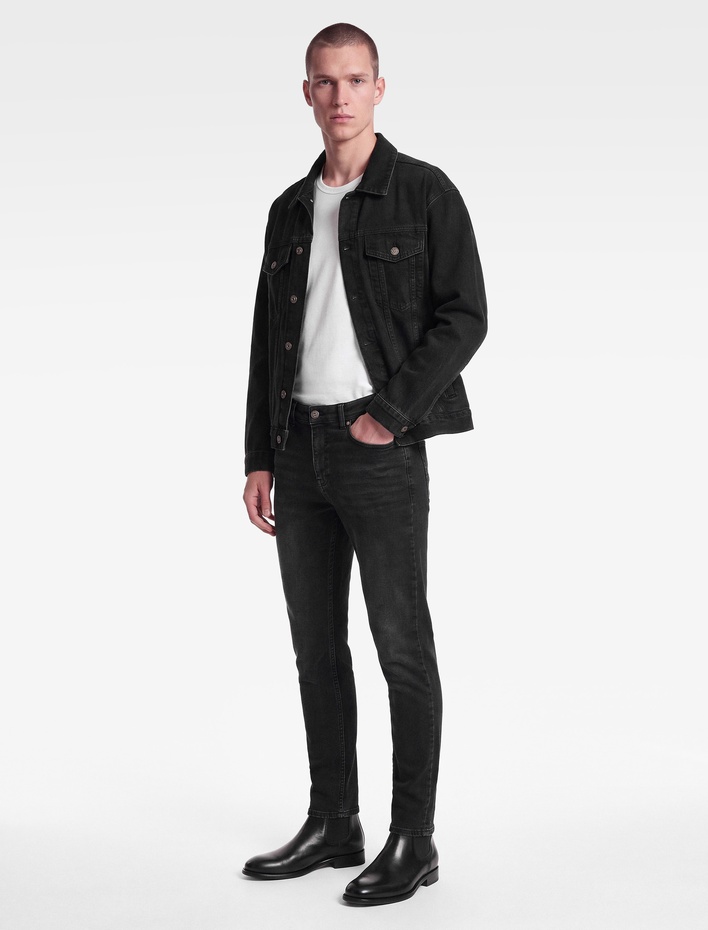  Pamuklu Normal Bel Cepli Slim Fit Jean Pantolon - Slim Fit Jeans