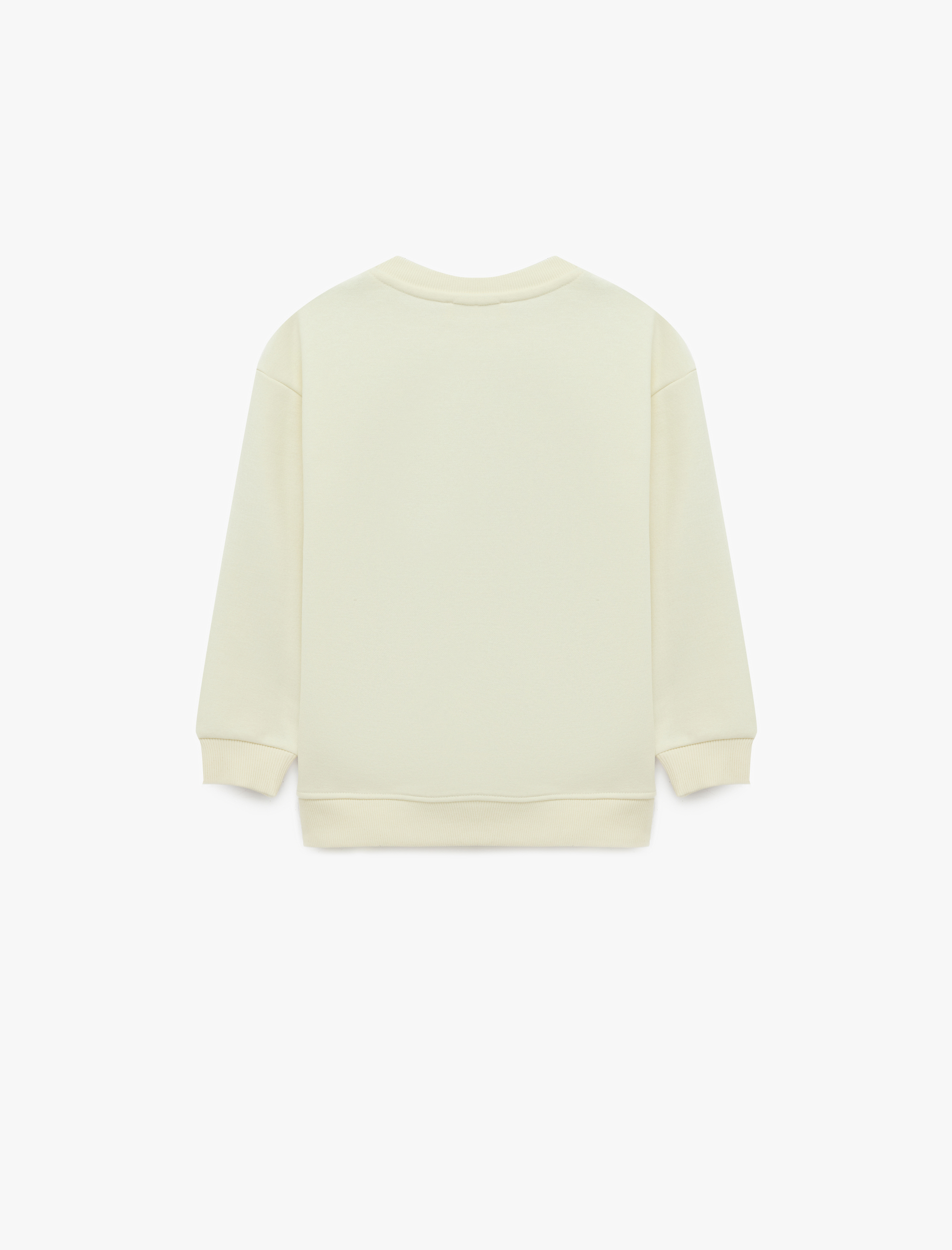  Erkek Çocuk Pokemon Baskılı Şardonlu Bisiklet Yaka Uzun Kollu Lisanslı Sweatshirt