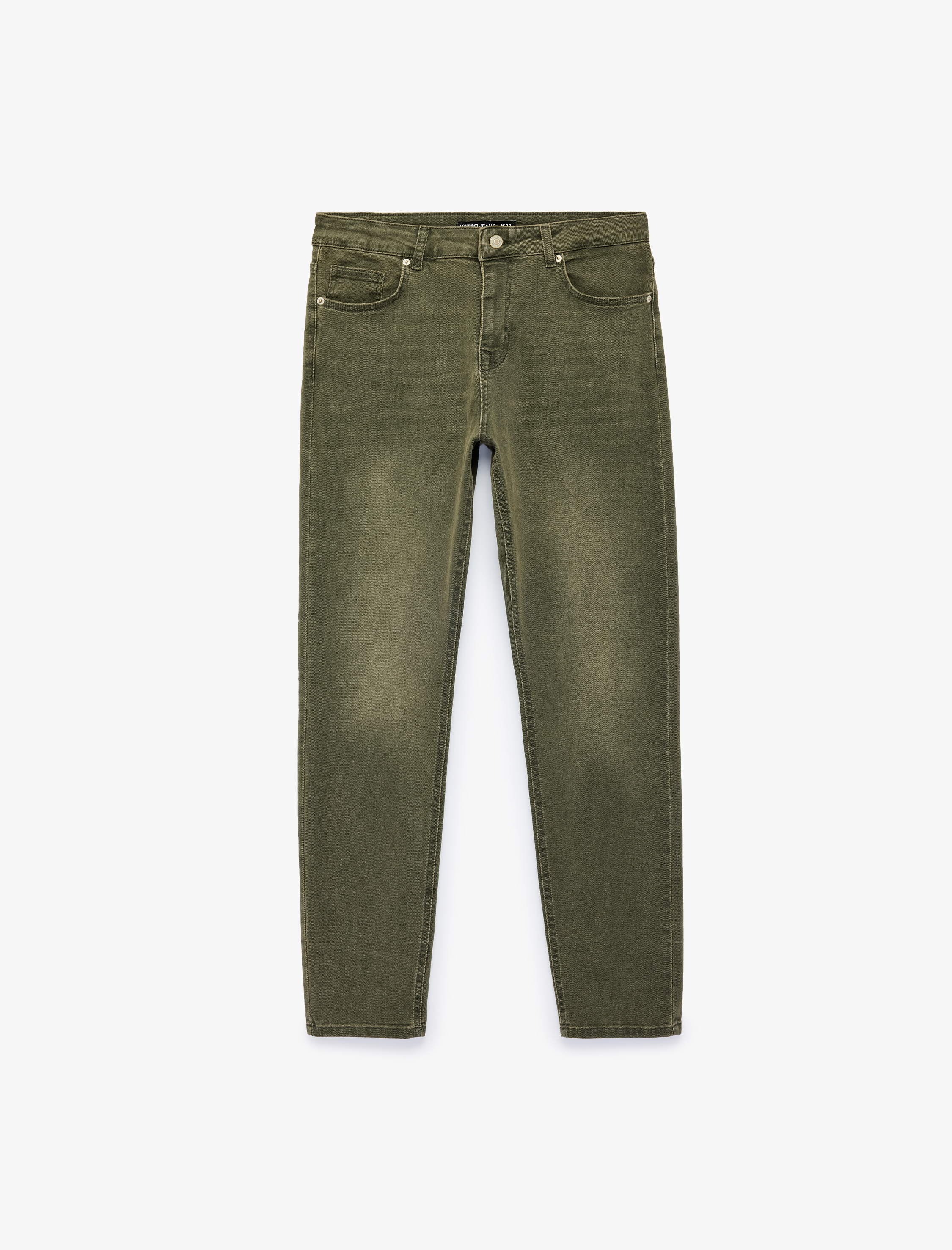   Pamuklu 5 Cepli Normal Bel Slim Fit Jean Pantolon - Brad Jean