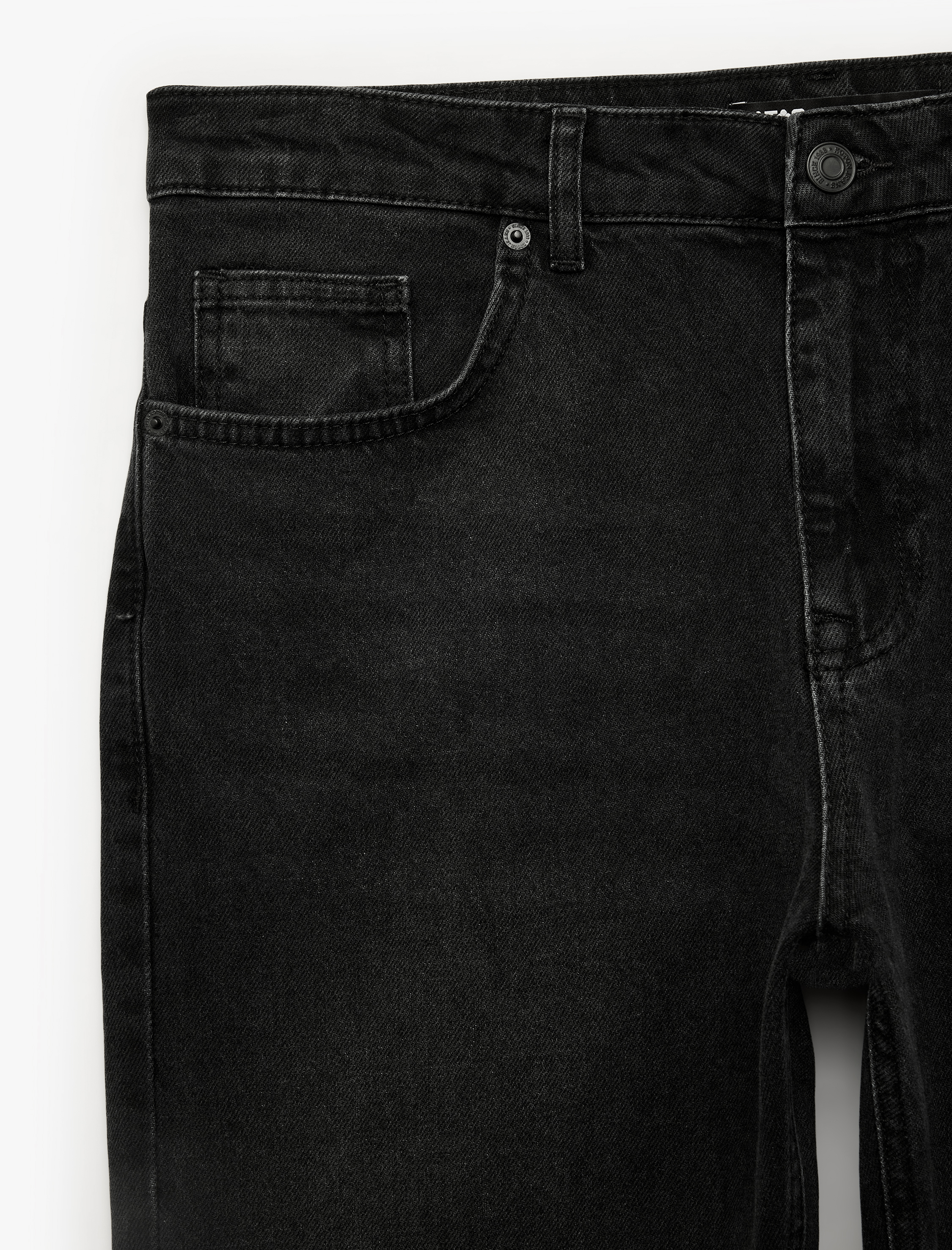   Normal Bel 5 Cepli Pamuklu Vintage Straight Jean Pantolon
