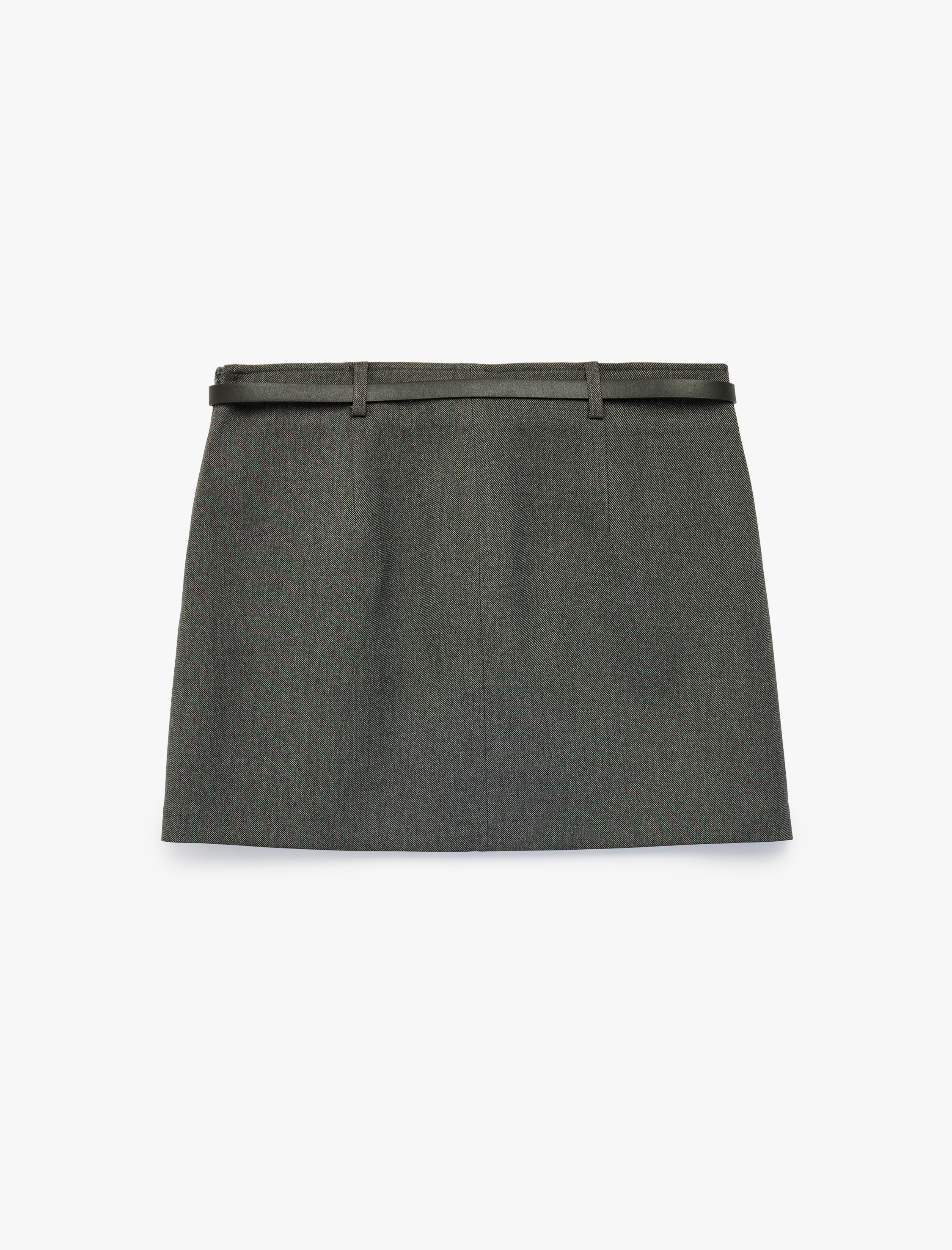   Koton X Selected by Şahika Ercümen - A Kesim Slim Kemerli Mini Etek