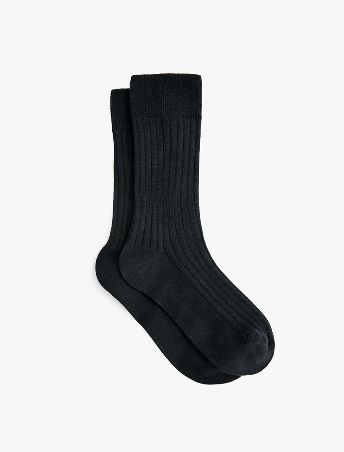 Erkek Fitilli Viskon Soket Çorap