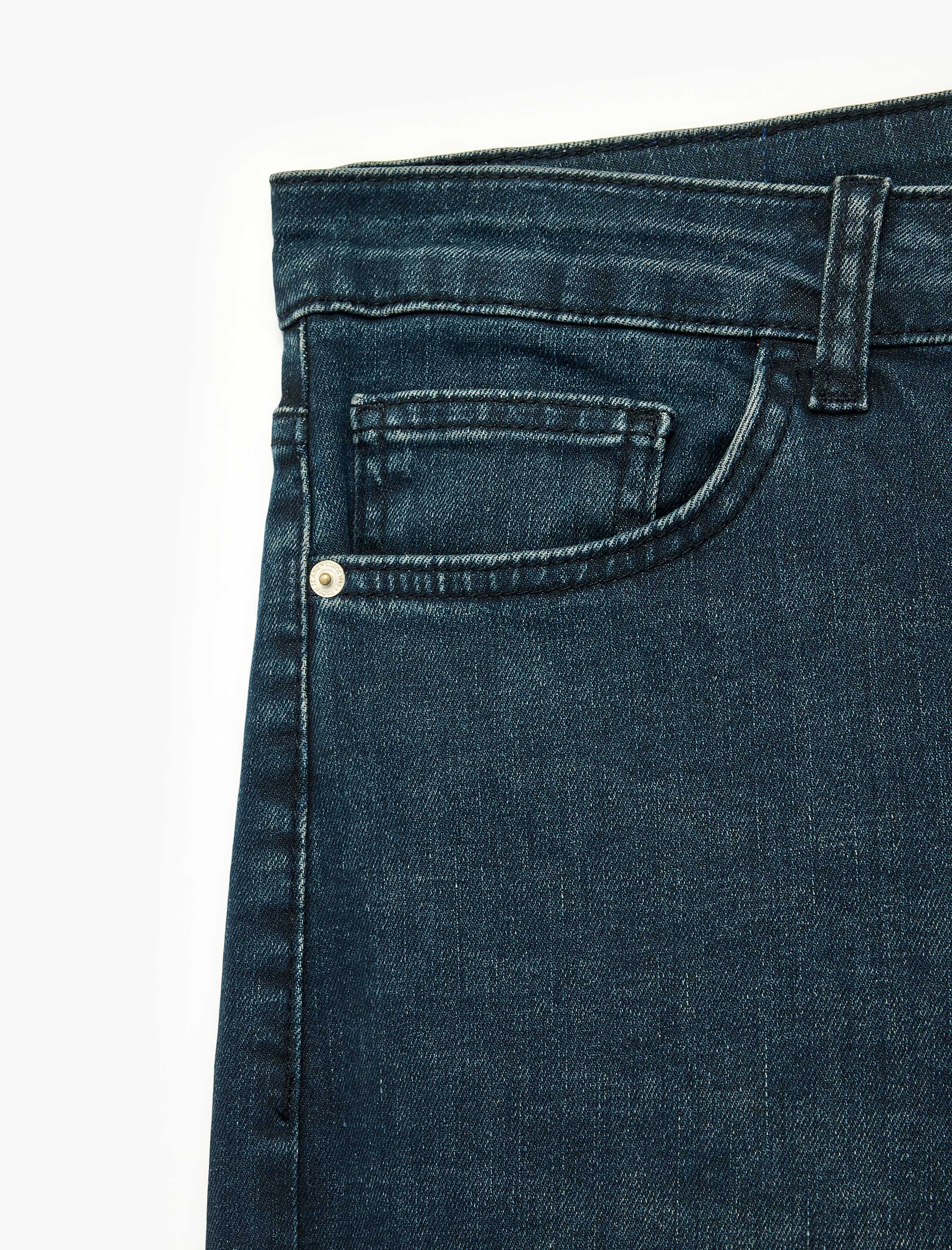   Normal Bel Beş Cepli Pamuklu Slim Fit Jean Pantolon - Brad Jean