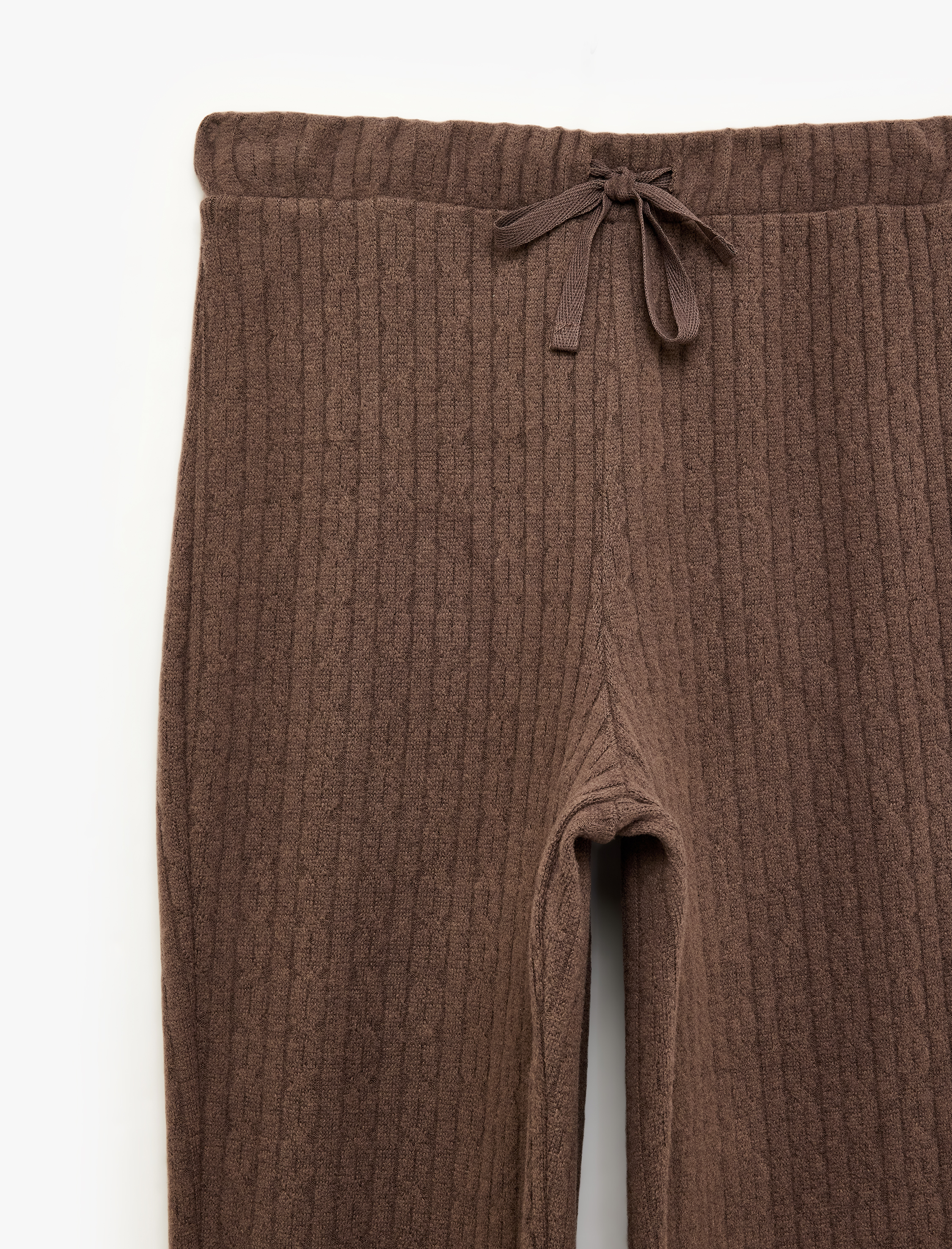   Beli Bağcıklı Rahat Kesim Lastikli Paça Pijama Altı