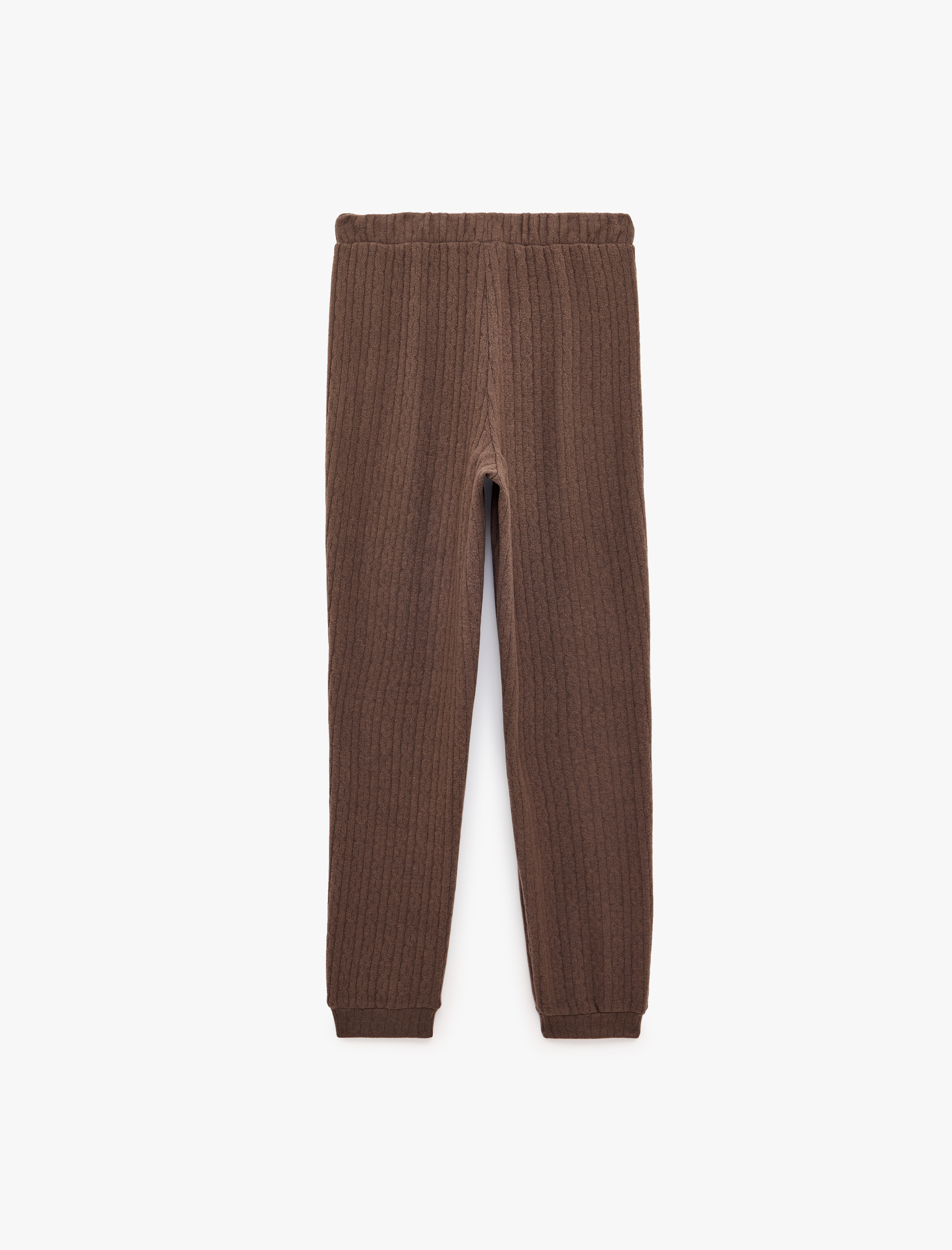   Beli Bağcıklı Rahat Kesim Lastikli Paça Pijama Altı