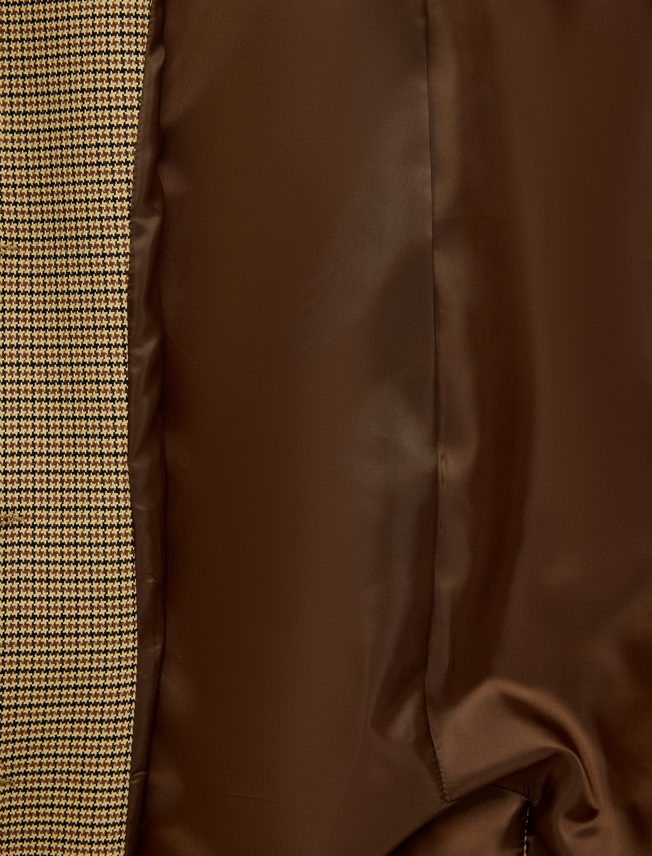   Ekose Blazer Ceket Cepli Uzun Kollu Regular Fit