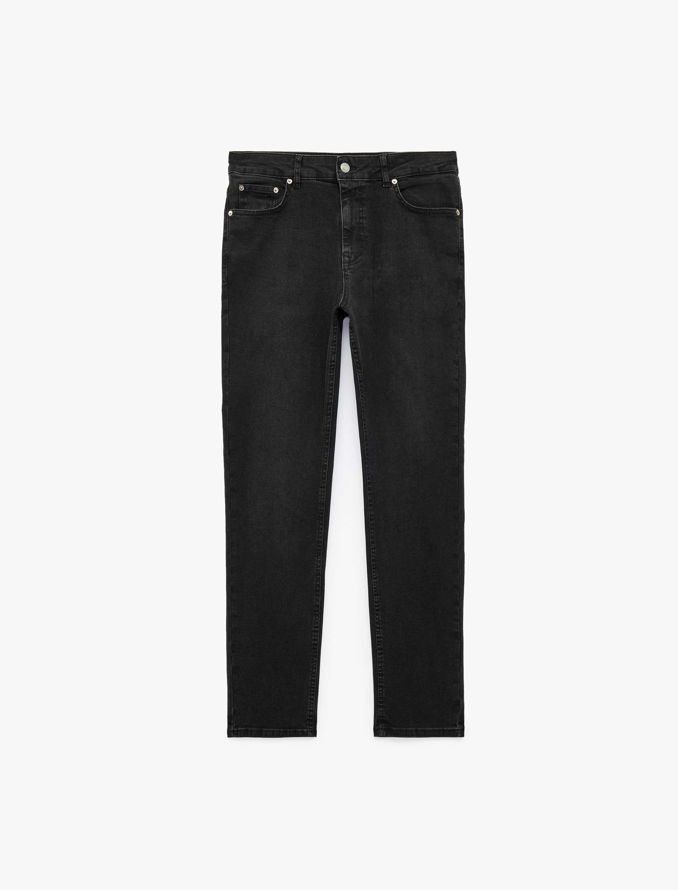   Pamuklu 5 Cepli Slim Fit Jean Pantolon - Brad Jean