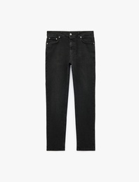 Pamuklu 5 Cepli Slim Fit Jean Pantolon - Brad Jean