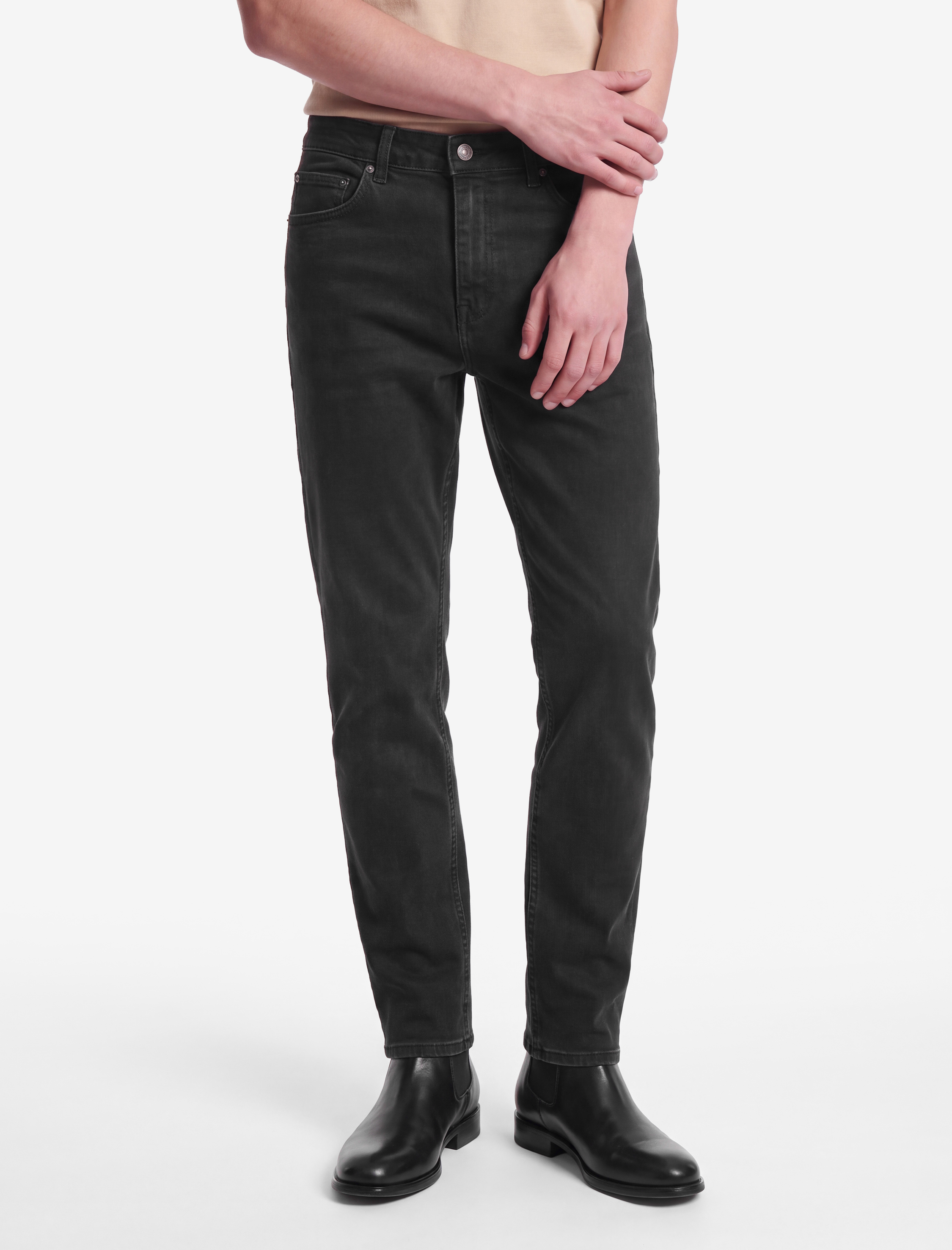  Pamuklu 5 Cepli Slim Fit Jean Pantolon - Brad Jean