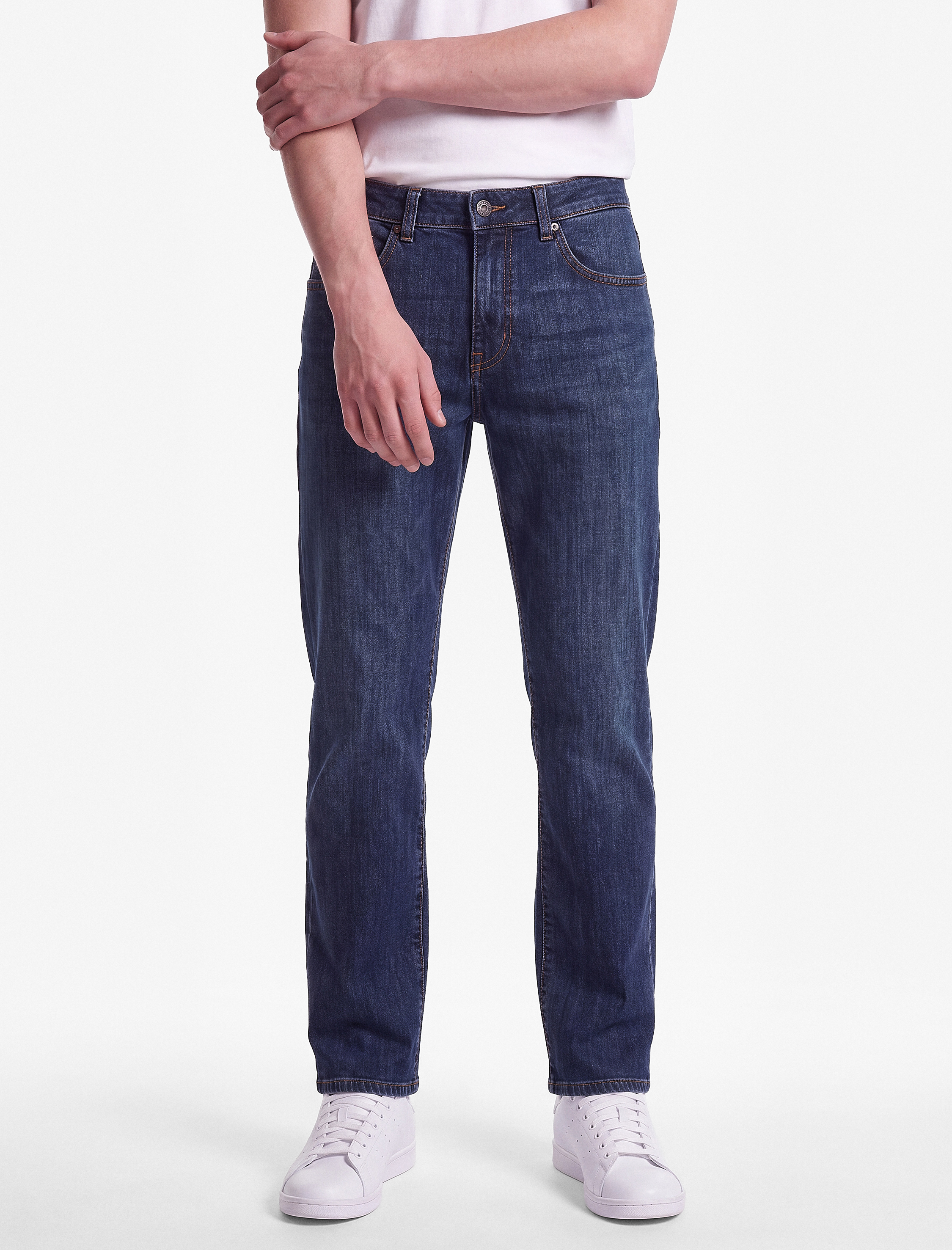   Pamuklu Normal Bel Cepli Straight Fit Jean Pantolon - Mark Jean
