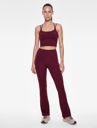 Çapraz Askılı Crop Spor Atlet Slim Fit Sırt Detaylı
