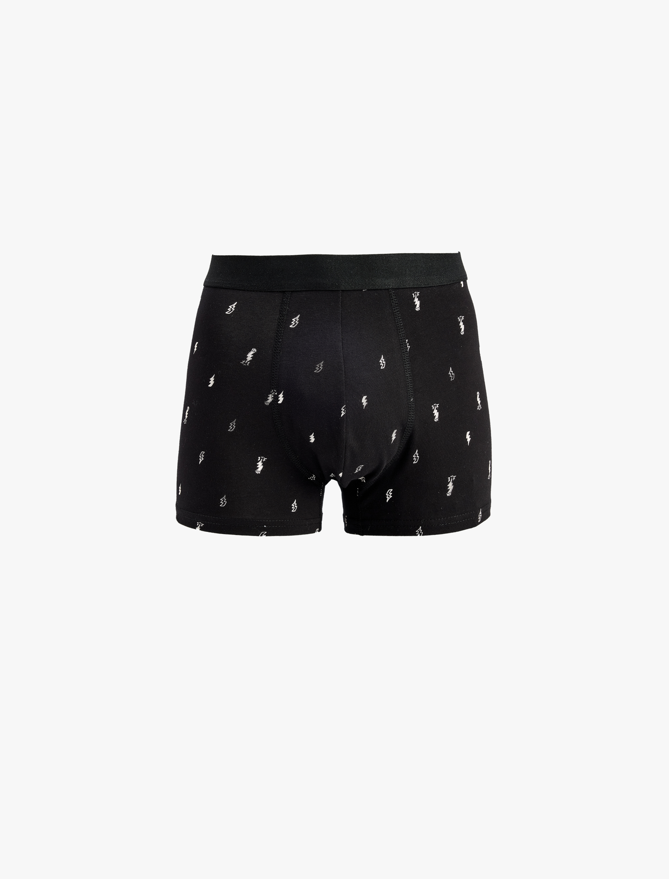   Rahat Kalıp Pamuklu Desenli 3’lü Boxer Seti