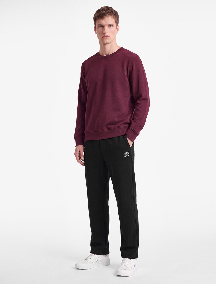  Uzun Kollu Bisiklet Yaka Basic Sweatshirt