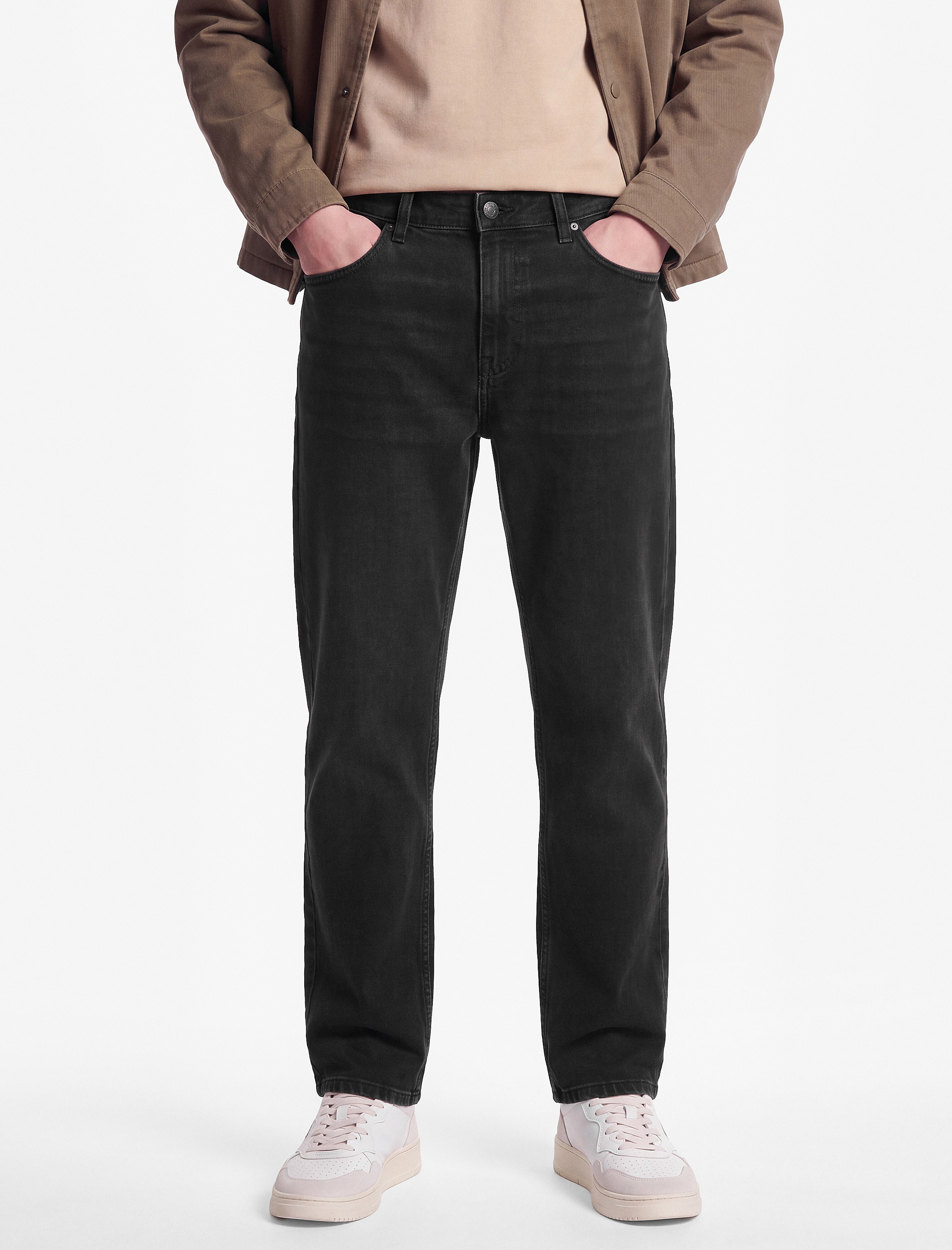   Normal Bel 5 Cepli Pamuklu Vintage Straight Jean Pantolon