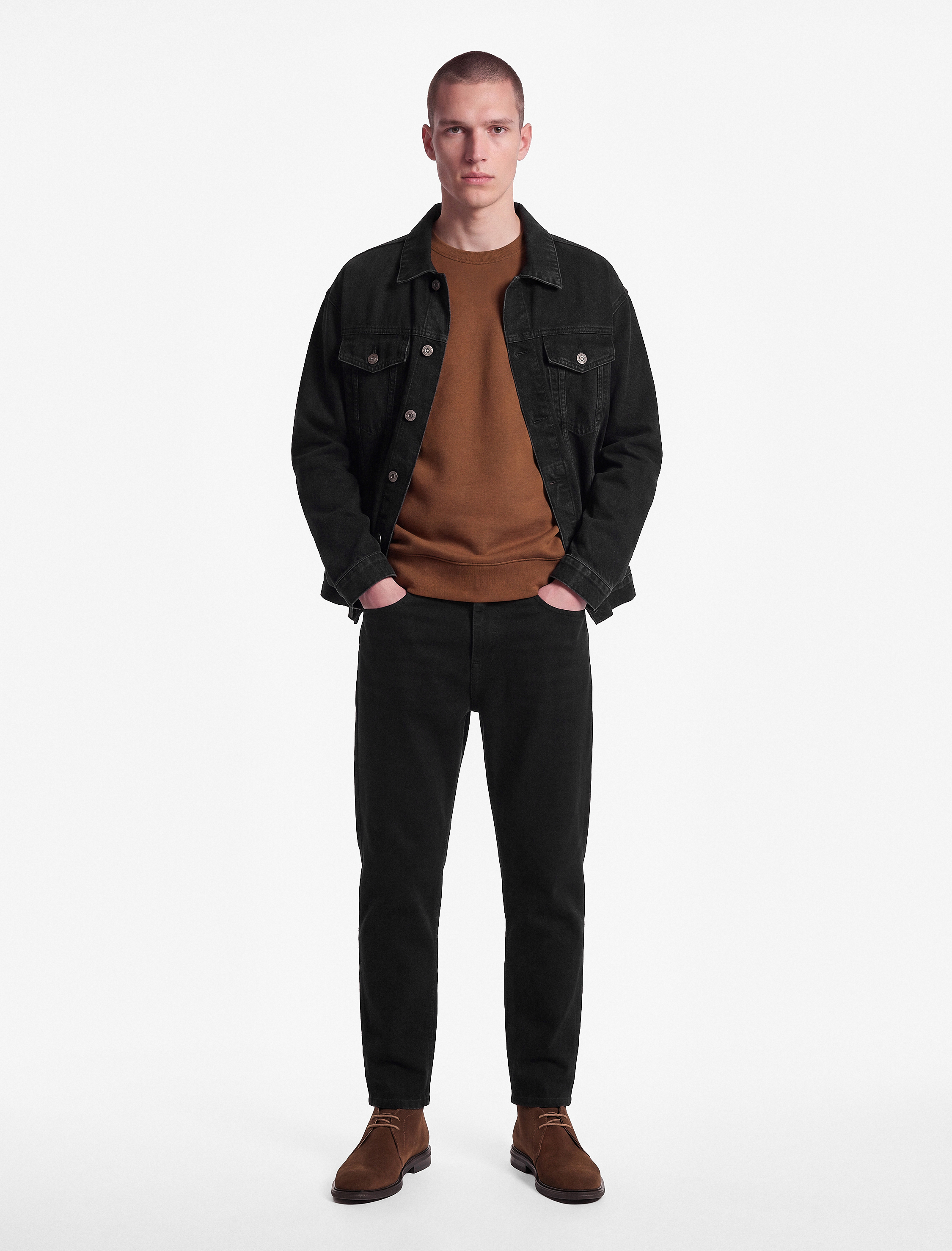   Normal Bel Beş Cepli Pamuklu Tapered Jean Pantolon - Joe Jean