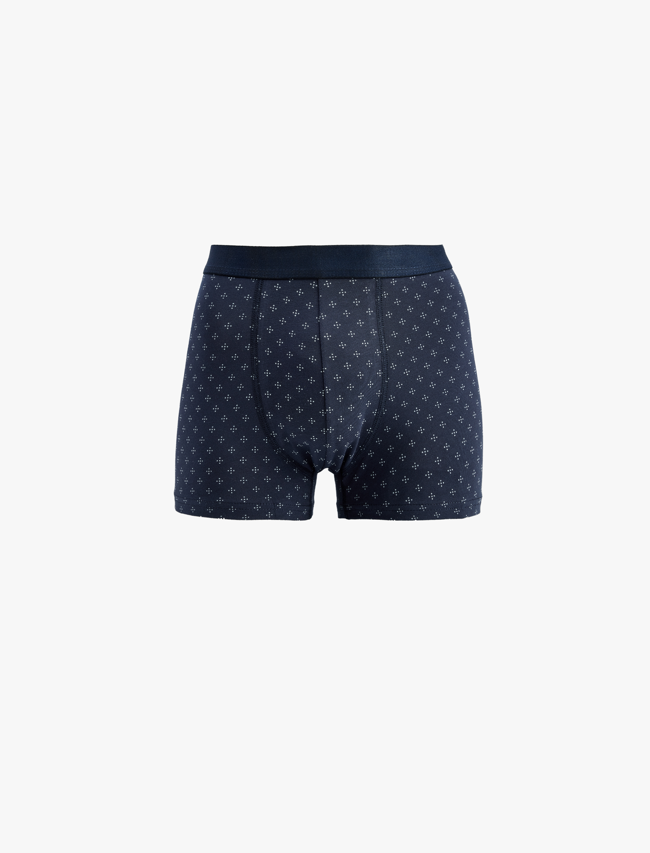   Rahat Kalıp Desenli Pamuklu 3’lü Boxer Seti