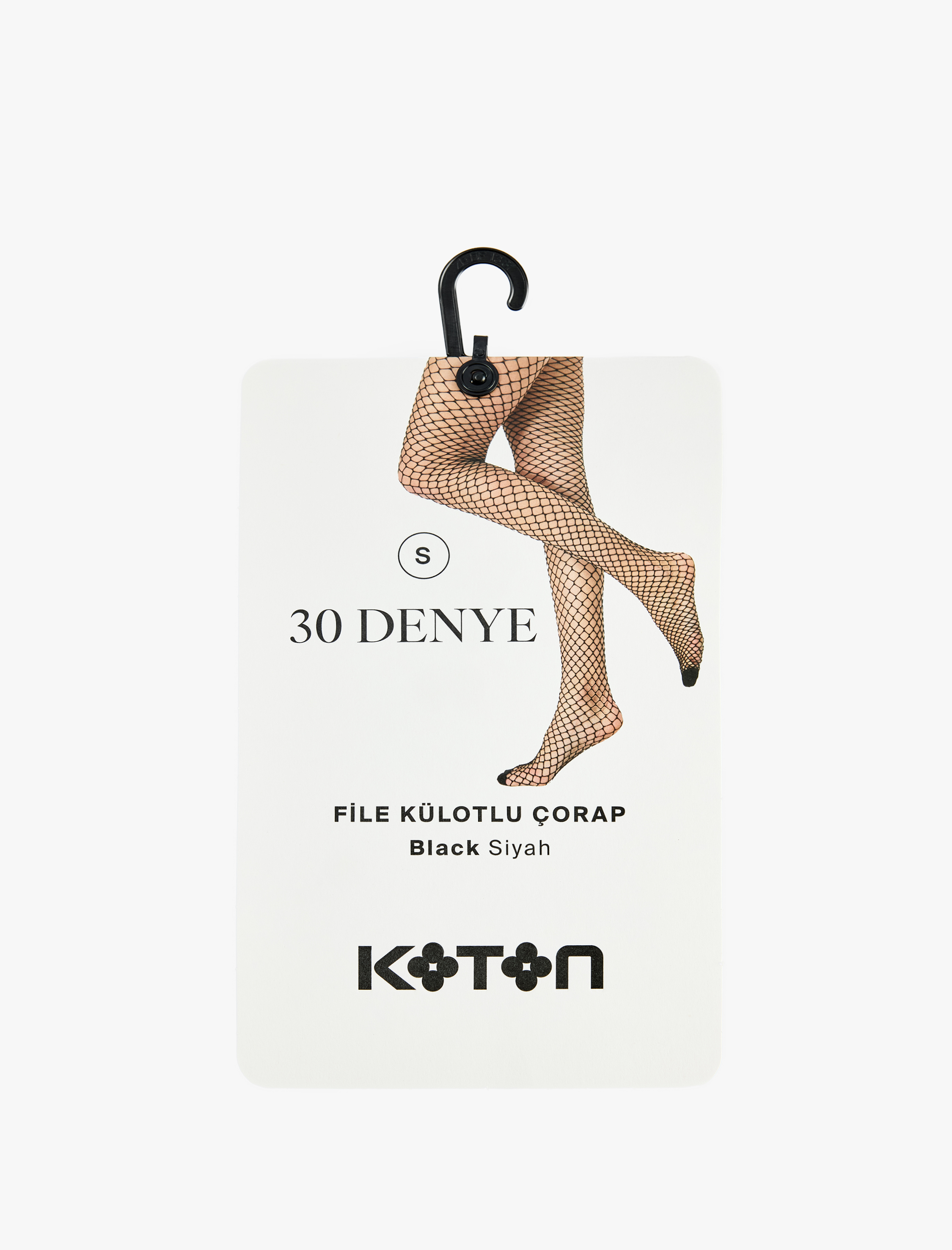  Kadın 30 Den File Külotlu Çorap