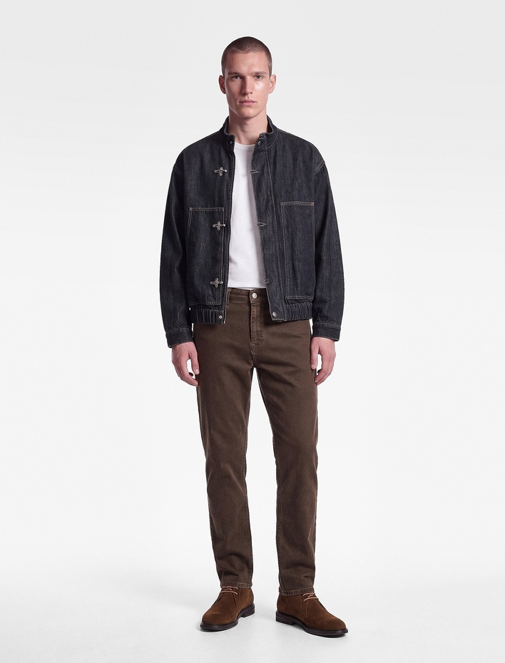  Normal Bel Cepli Pamuklu Tapered Pantolon