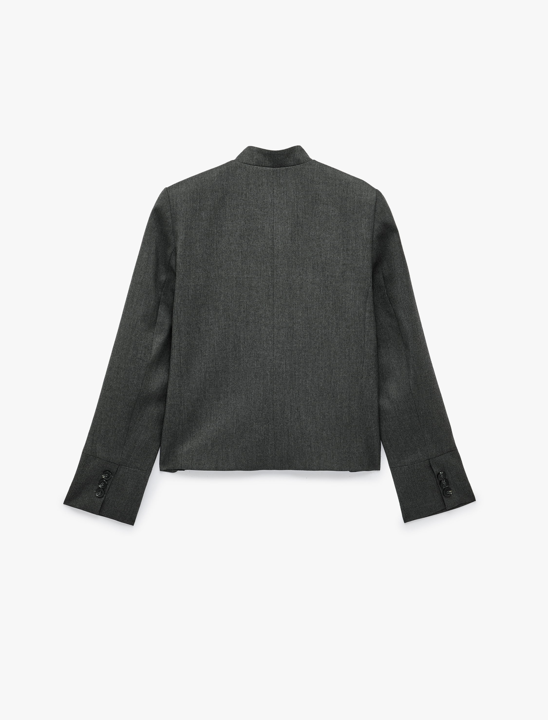   Koton X Selected by Şahika Ercümen -  Slim Fit Cepli Uzun Kollu Mandarin Yaka Ceket