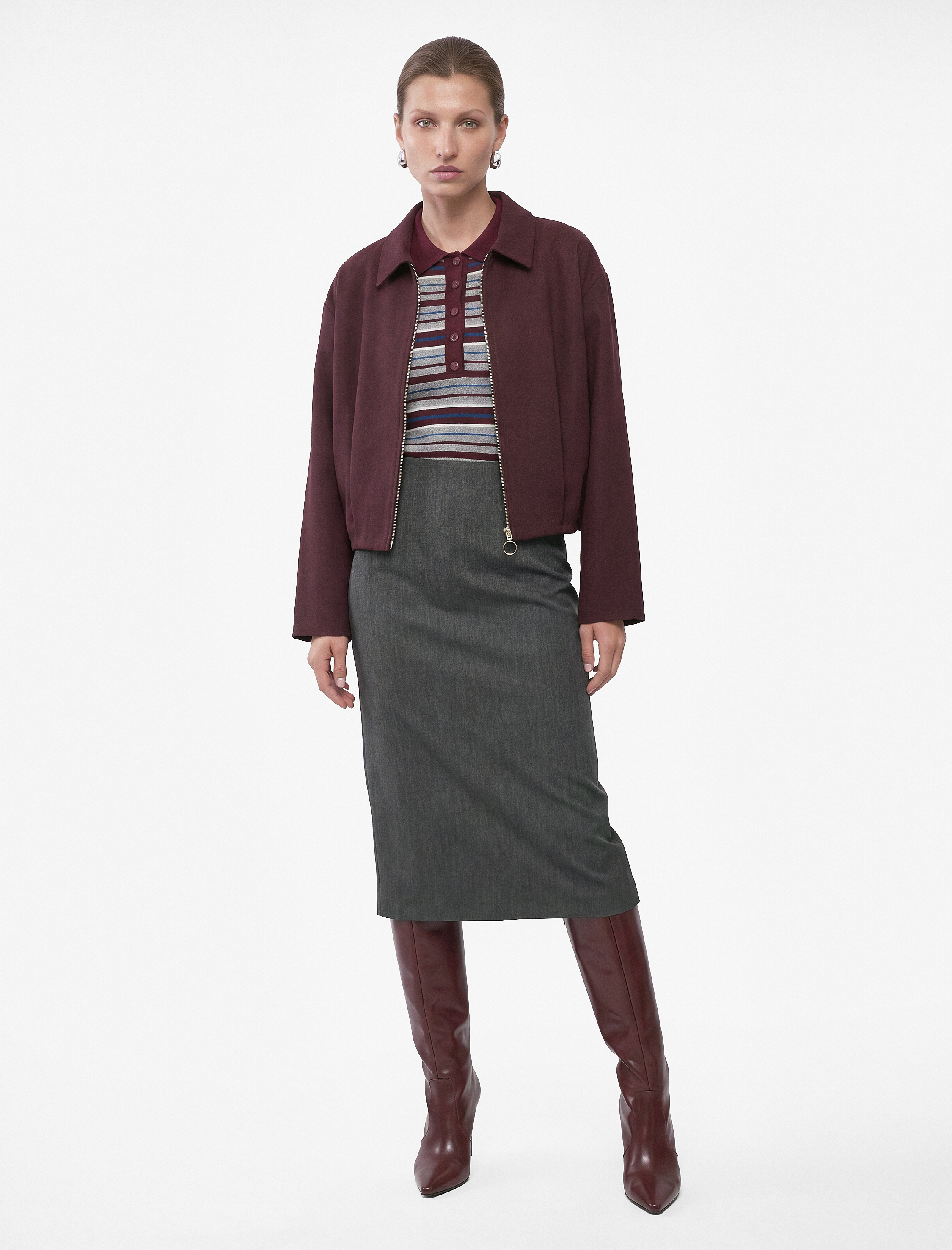   Koton X Selected by Şahika Ercümen - Slim Fit Kalem Etek