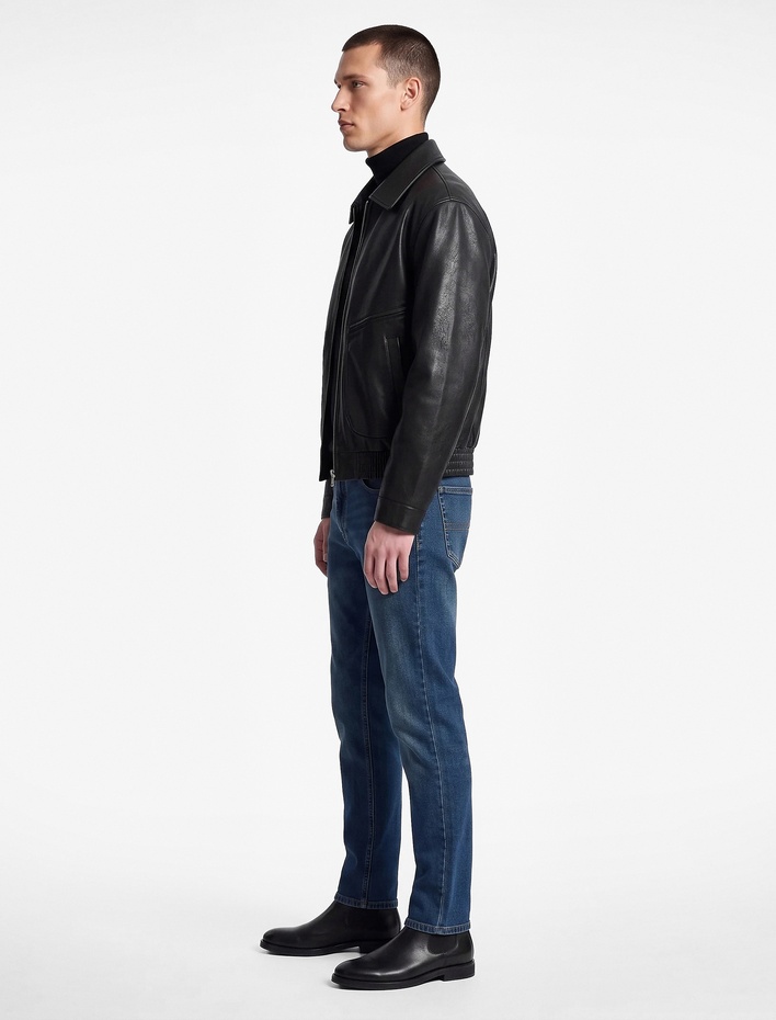  Normal Bel Pamuklu Cepli Slim Fit Jean Pantolon - Brad Jean