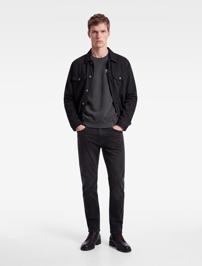  Pamuklu Normal Bel 5 Cepli Slim Fit Jean Pantolon - Brad Jean