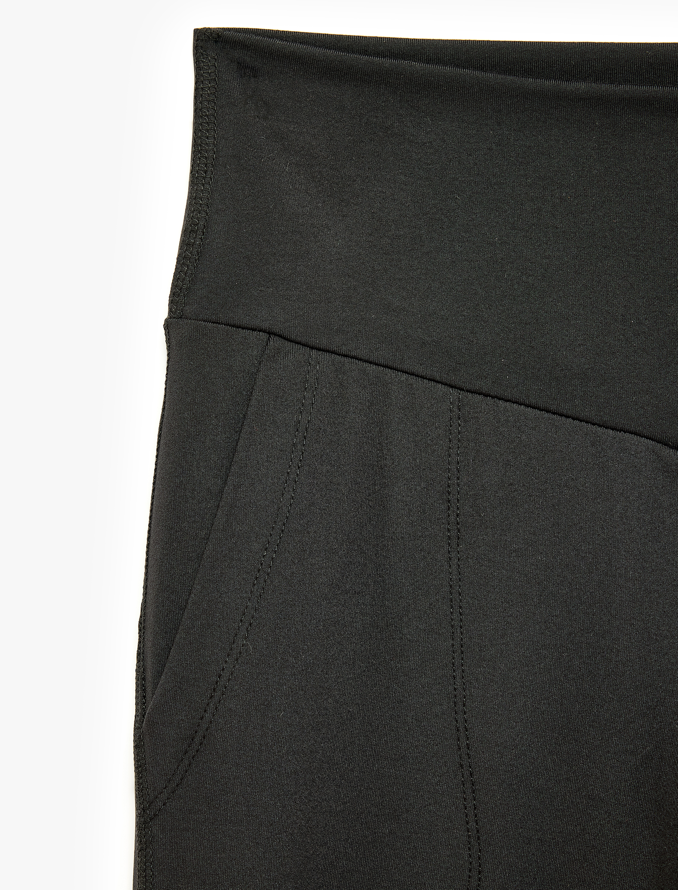   Yüksek Bel Cepli Dikiş Detaylı Slim Fit Spor Eşofman Altı