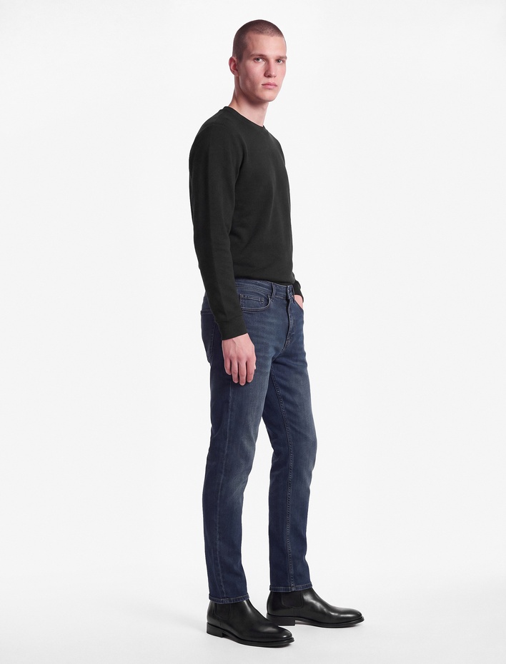  Normal Bel Beş Cepli Pamuklu Slim Fit Jean Pantolon - Brad Jean