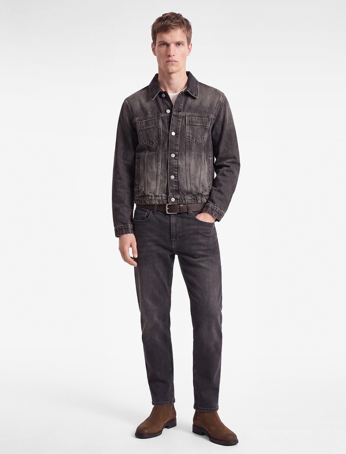  Normal Bel Cepli Pamuklu Straight Fit Jean Pantolon - Mark Jean